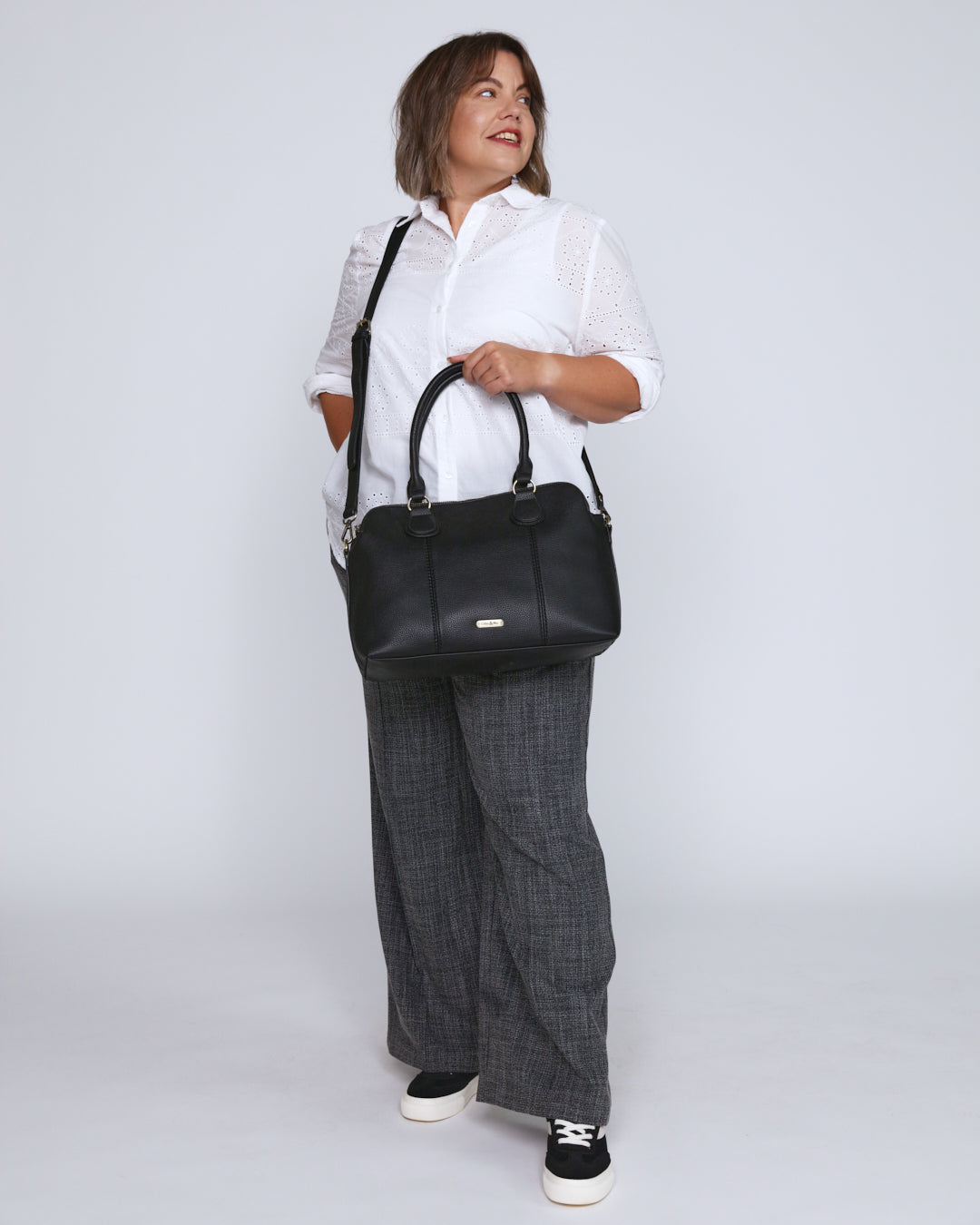 Jenna Bowling Bag - Black