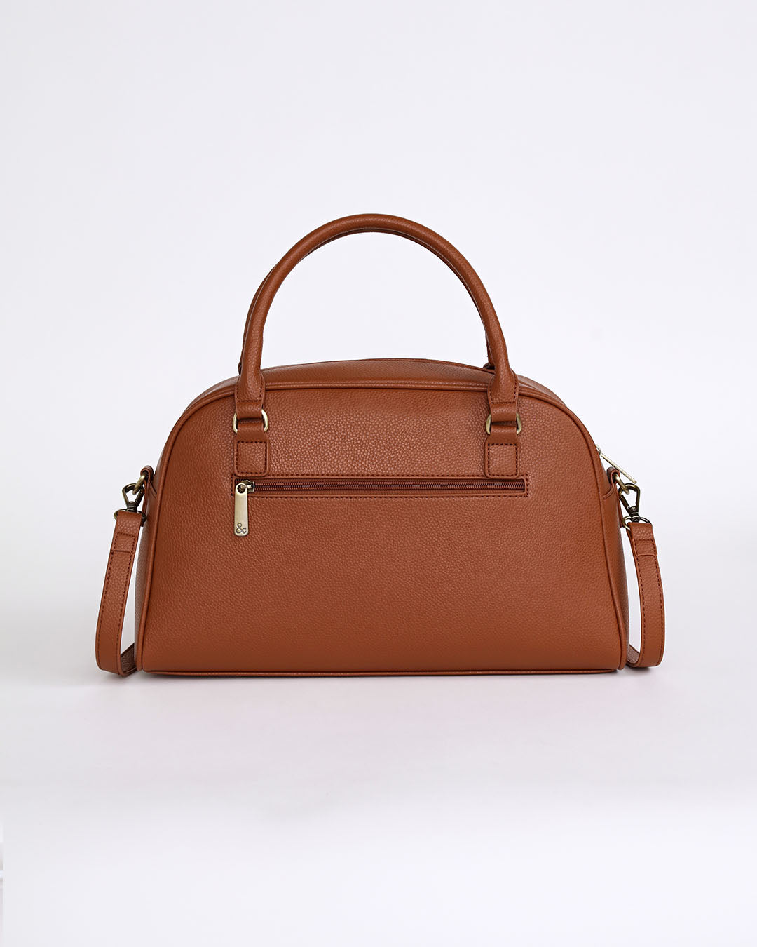 Jenna Bowling Bag - Tan