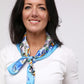 Jessie Square Scarf - Blue