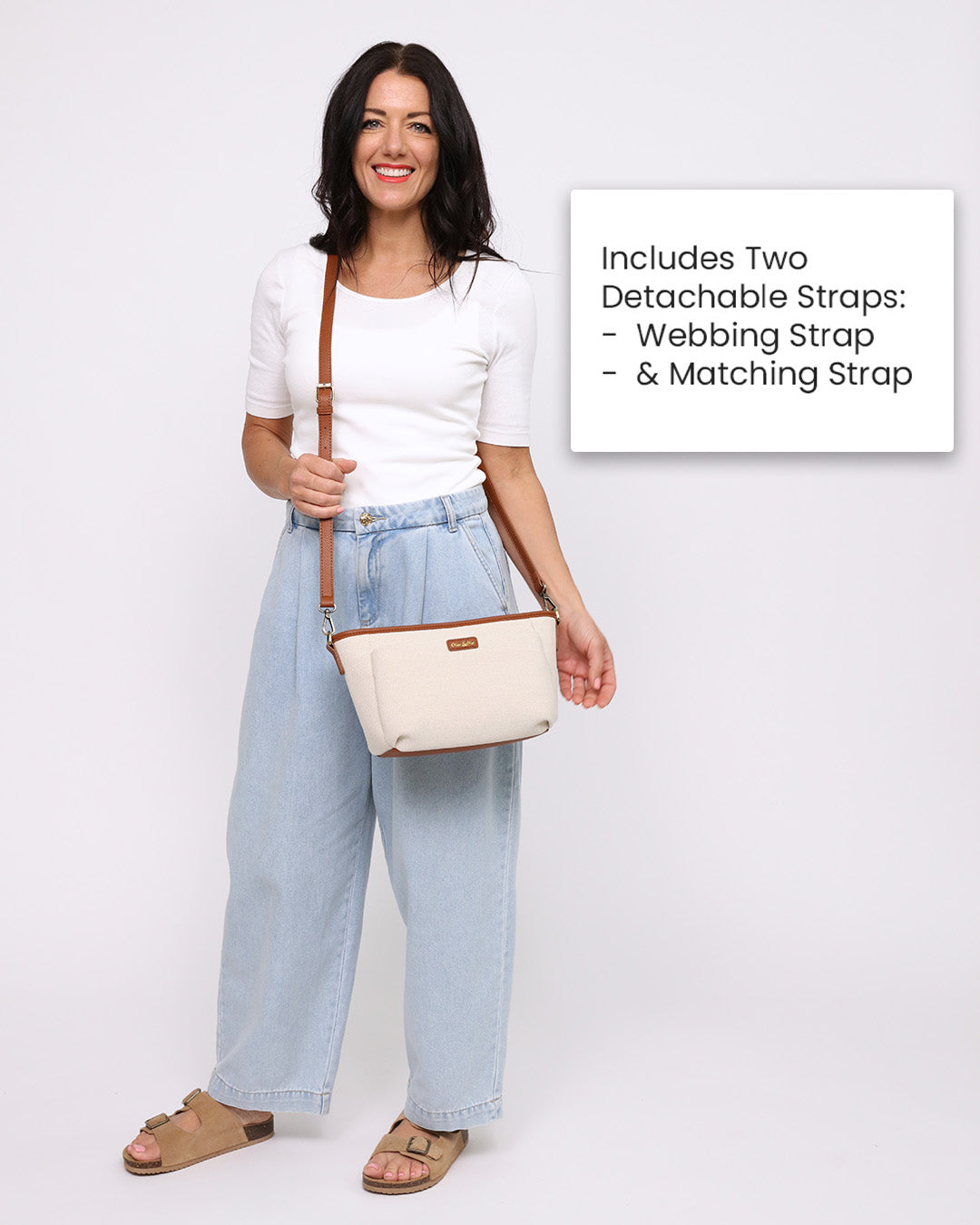 Joanne Boat Bag - Tan