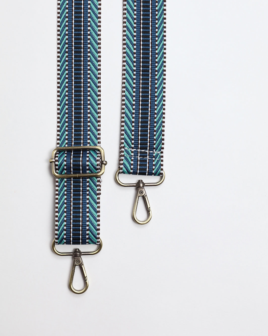 Ladder Stripe Strap - Blue