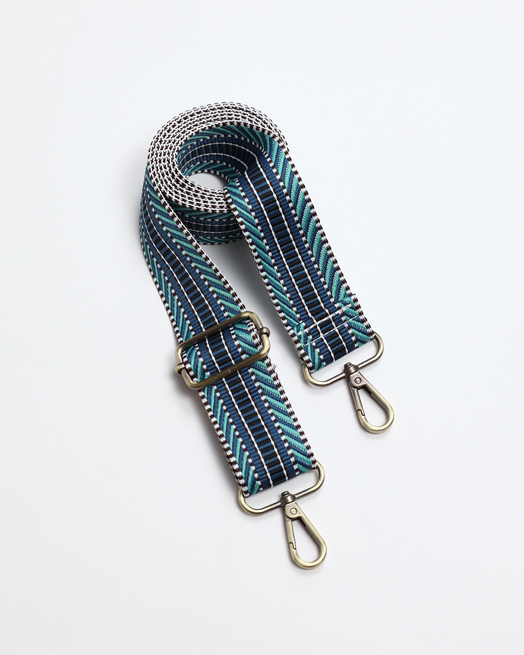 Ladder Stripe Strap - Blue