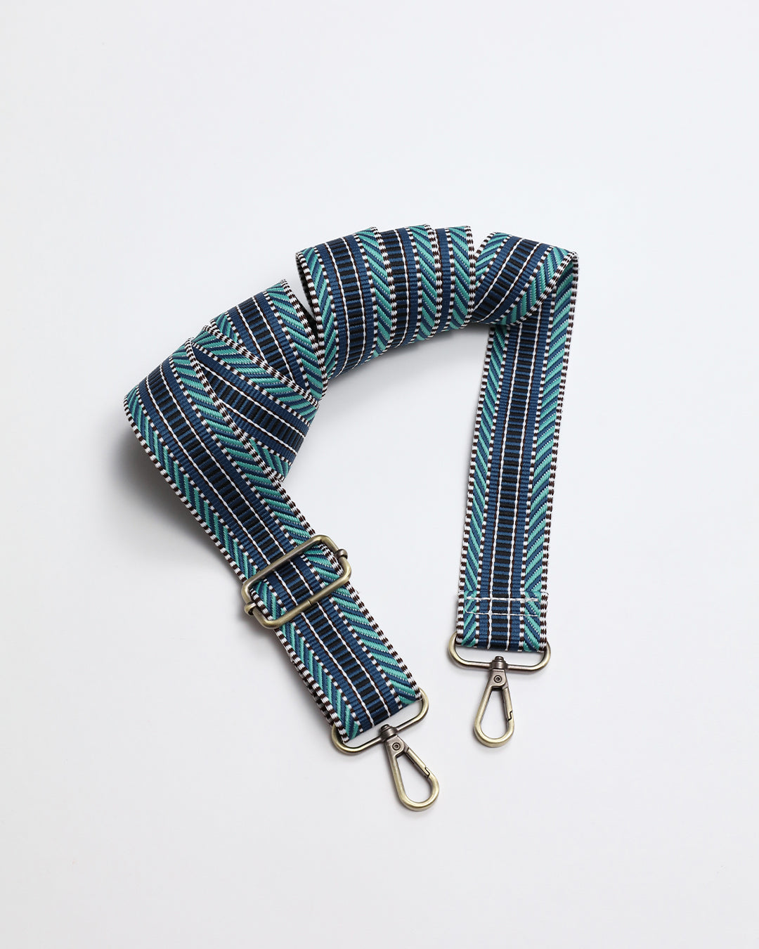 Ladder Stripe Strap - Blue