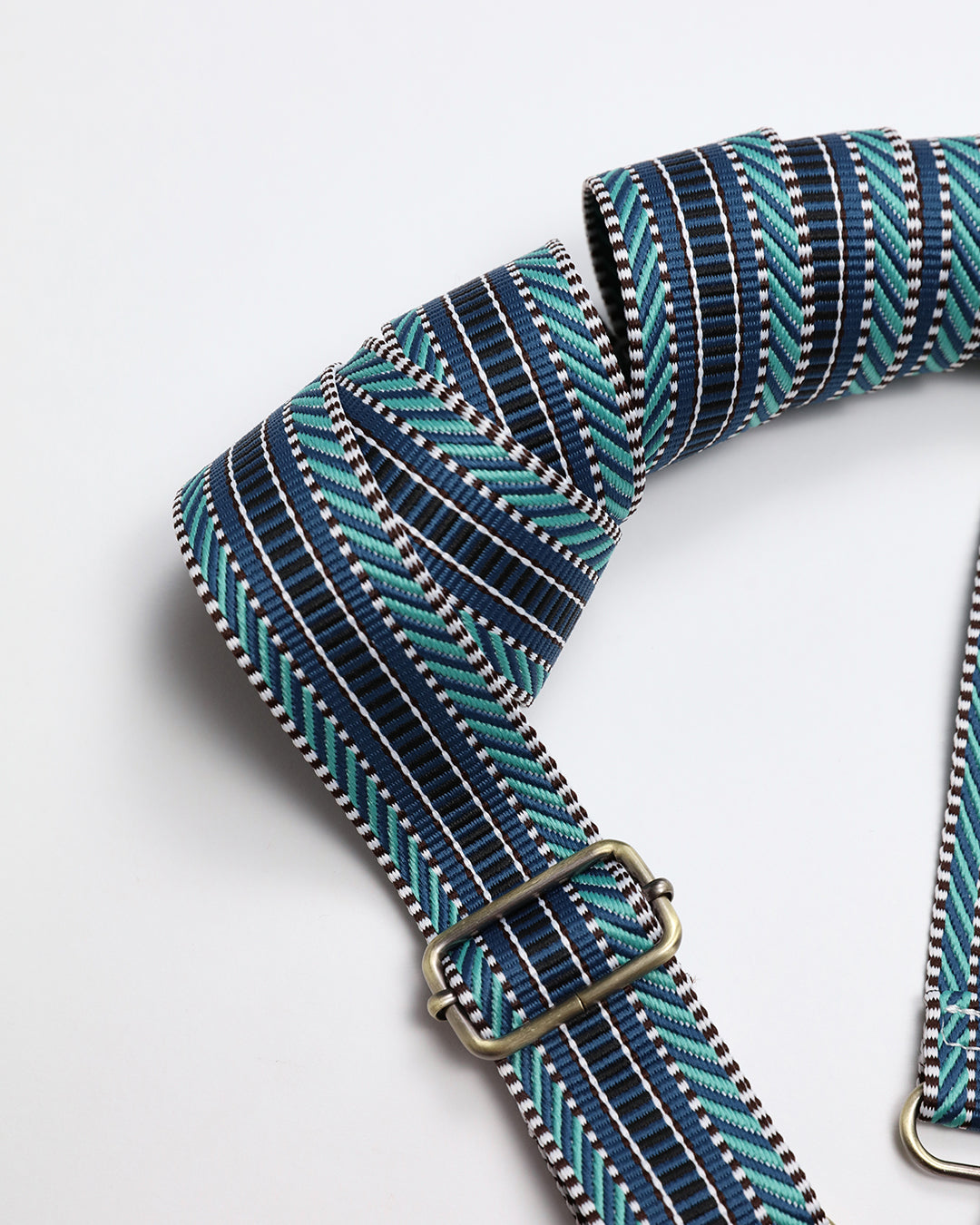 Ladder Stripe Strap - Blue