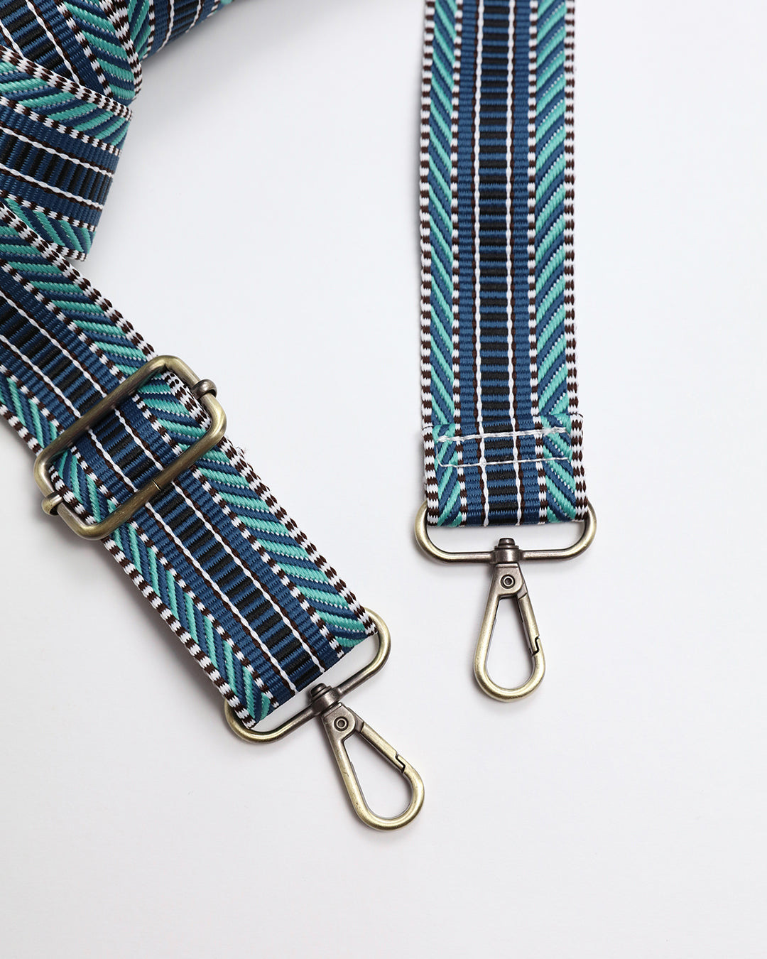 Ladder Stripe Strap - Blue