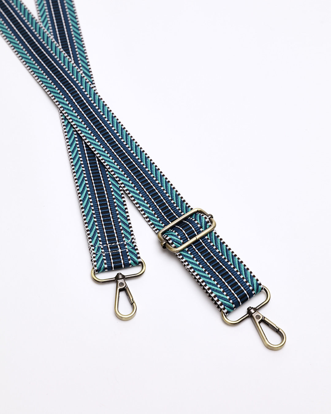Ladder Stripe Strap - Blue