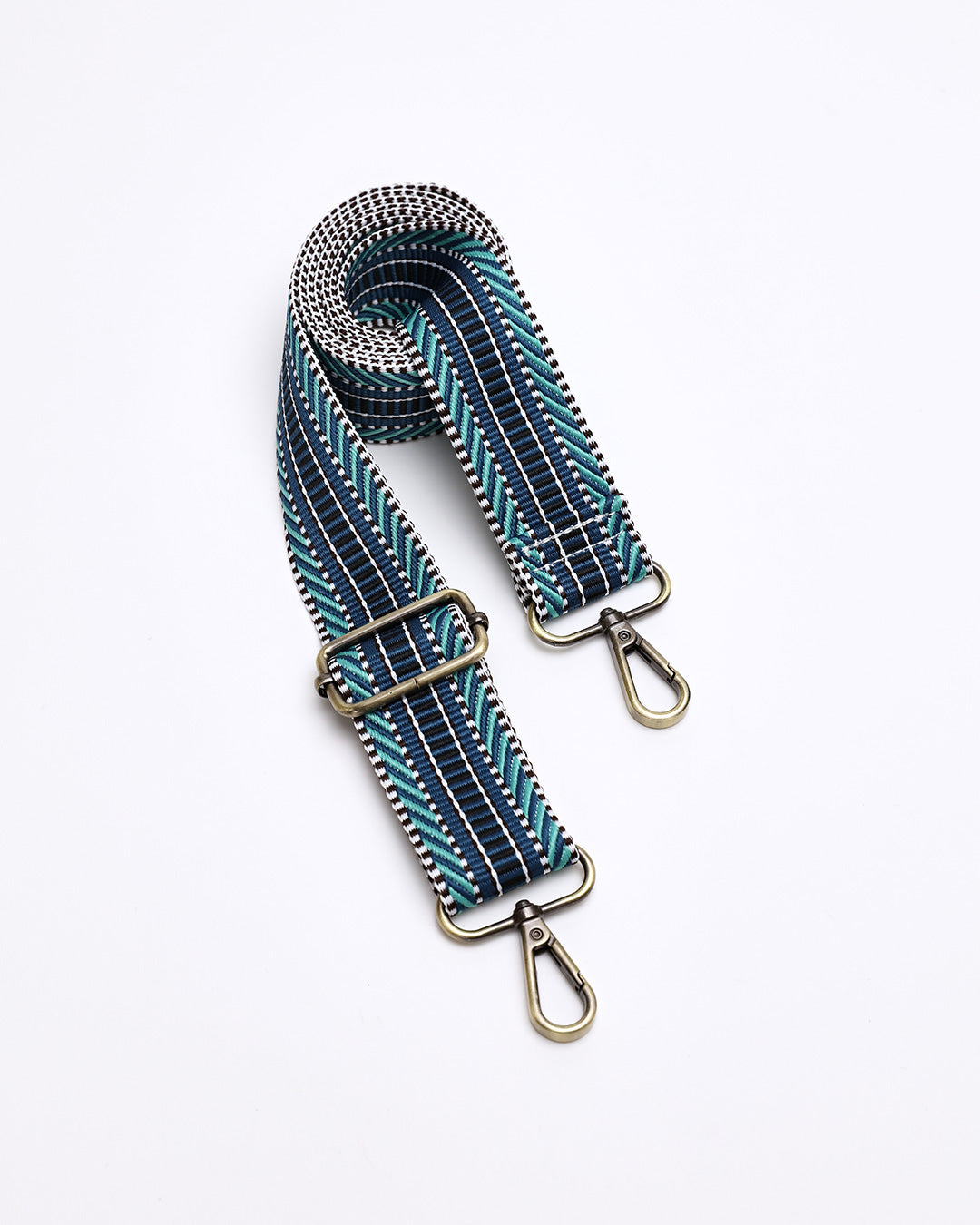 Ladder Stripe Strap - Blue