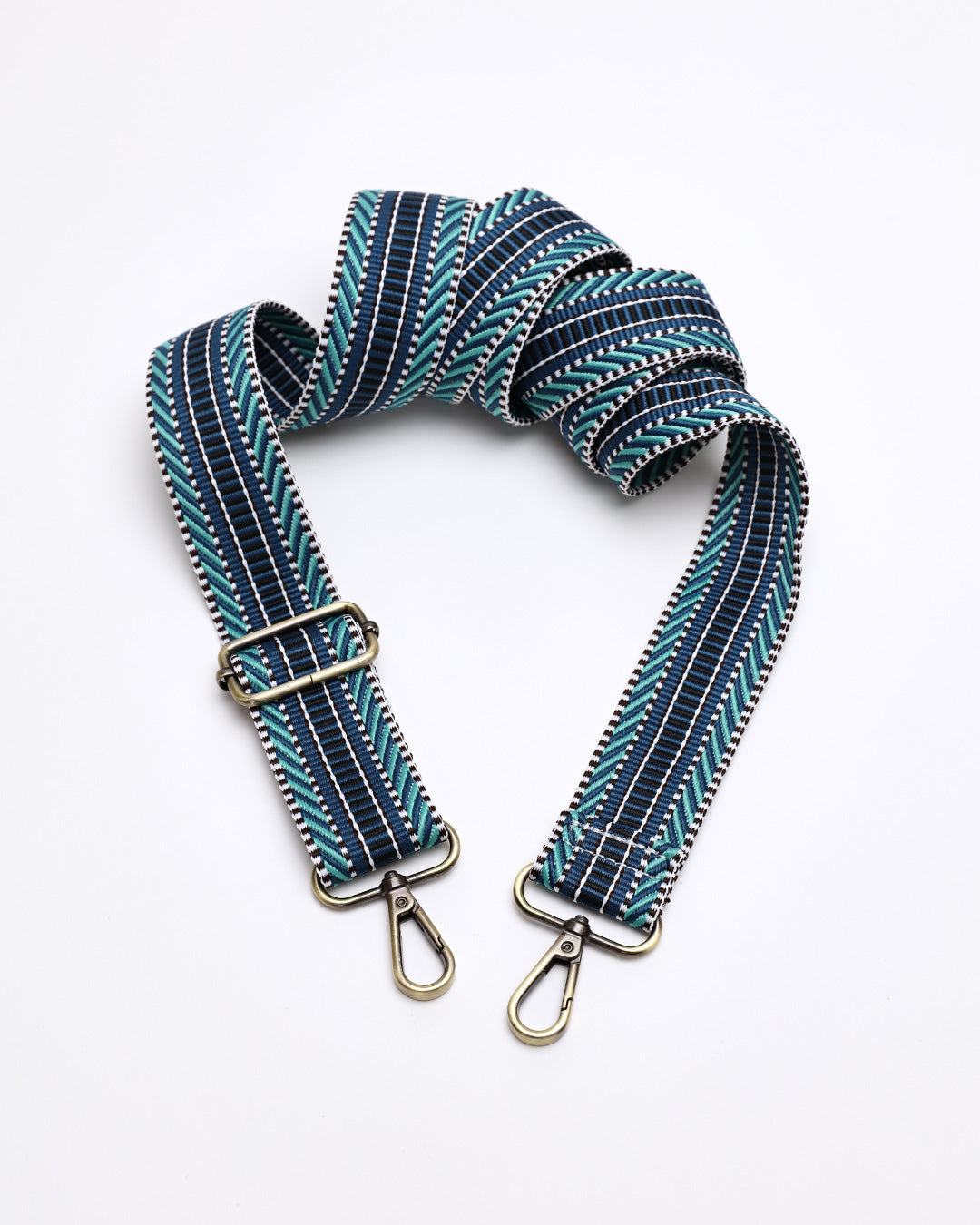 Ladder Stripe Strap - Blue