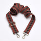 Ladder Stripe Strap - Chocolate
