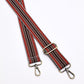 Ladder Stripe Strap - Chocolate
