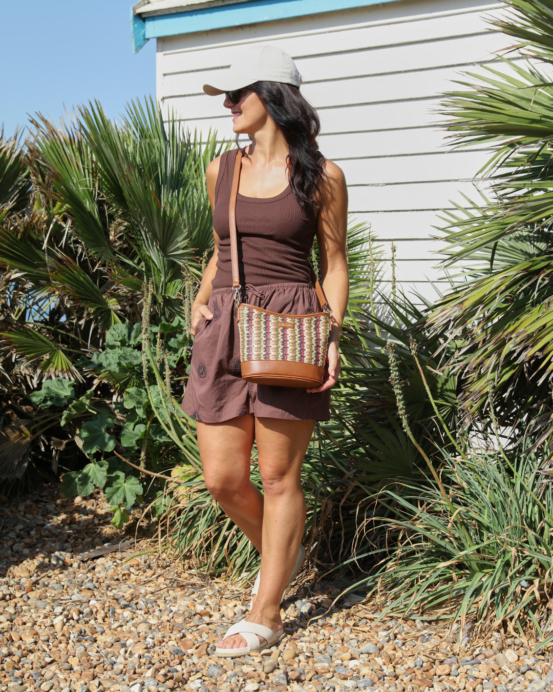 Laurie Mini Scoop Bucket - Olive Mix