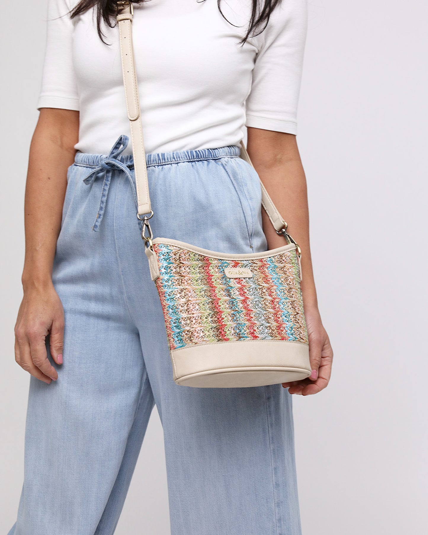 Laurie Mini Scoop Bucket - Pebble Mix