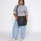 Layla Large Crossbody - Black