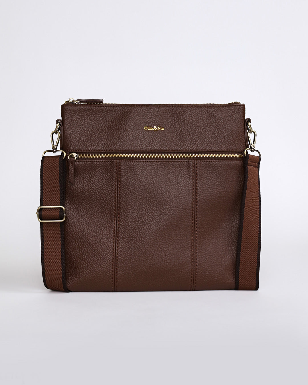 Layla Large Crossbody - Chocolate