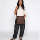 Layla Large Crossbody - Chocolate