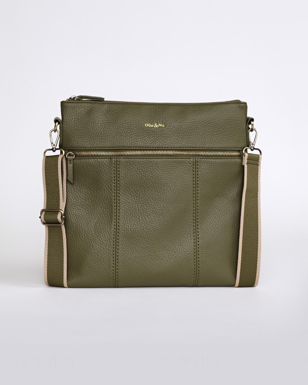 Layla Large Crossbody - Khaki