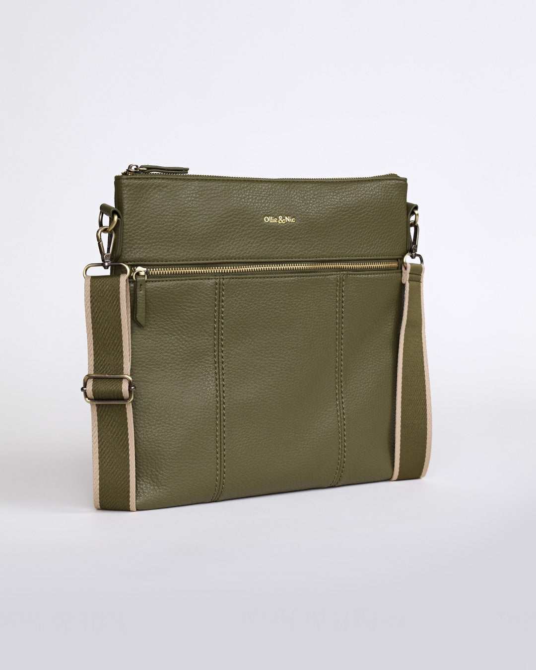 Layla Large Crossbody - Khaki