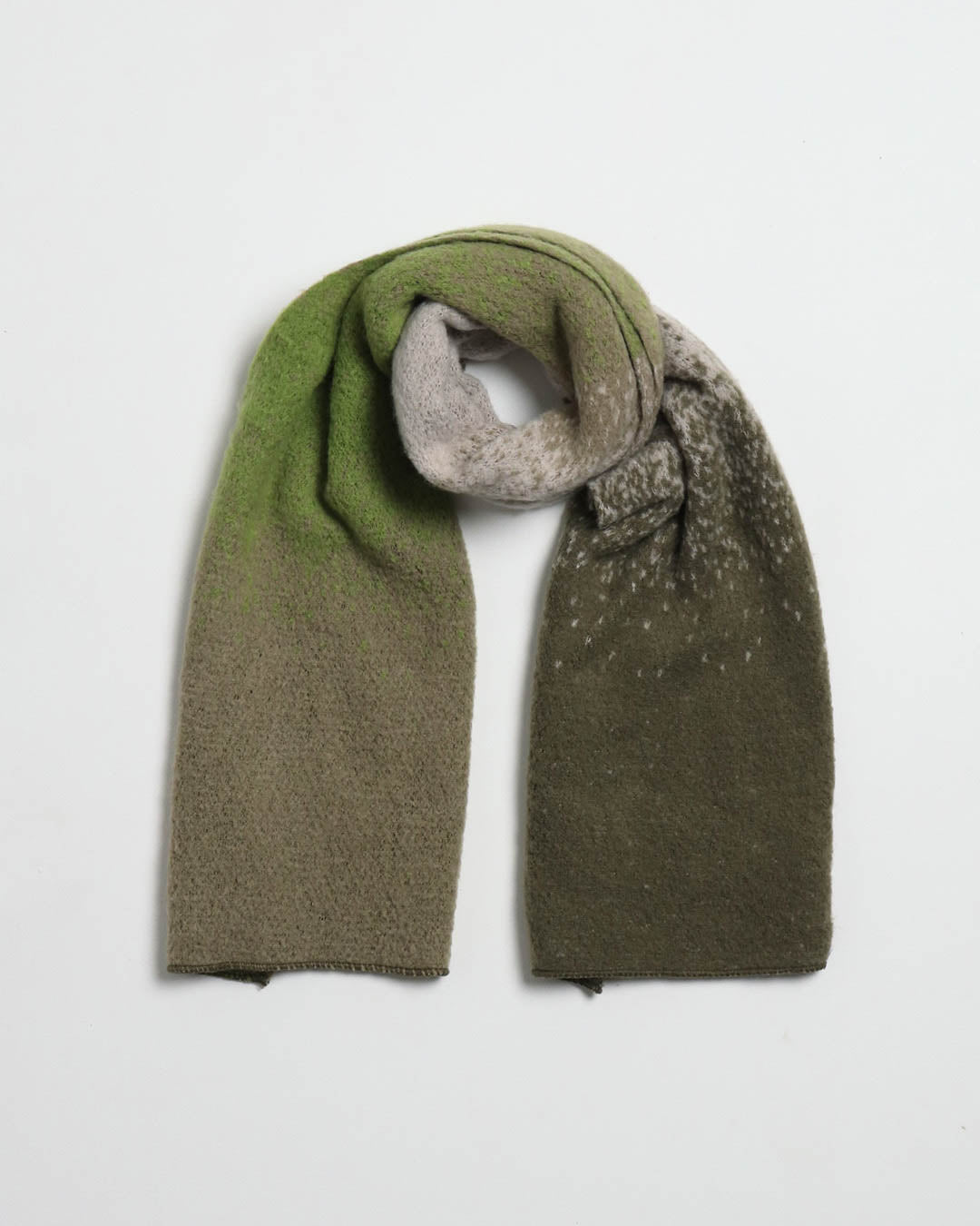 Leah Scarf - Green Ombre