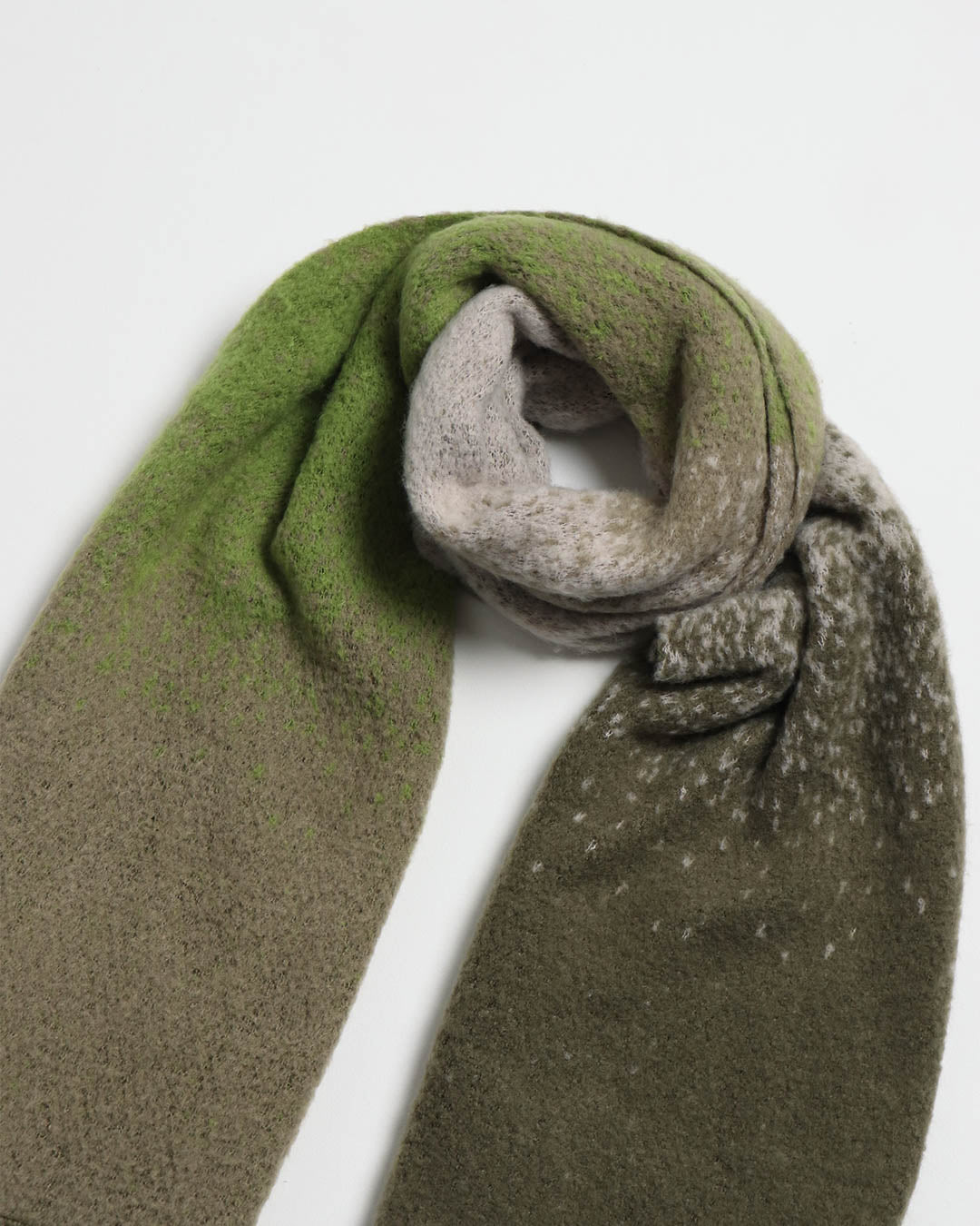 Leah Scarf - Green Ombre