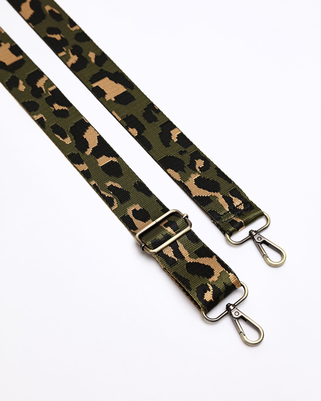 Leopard Webbing Strap - Khaki