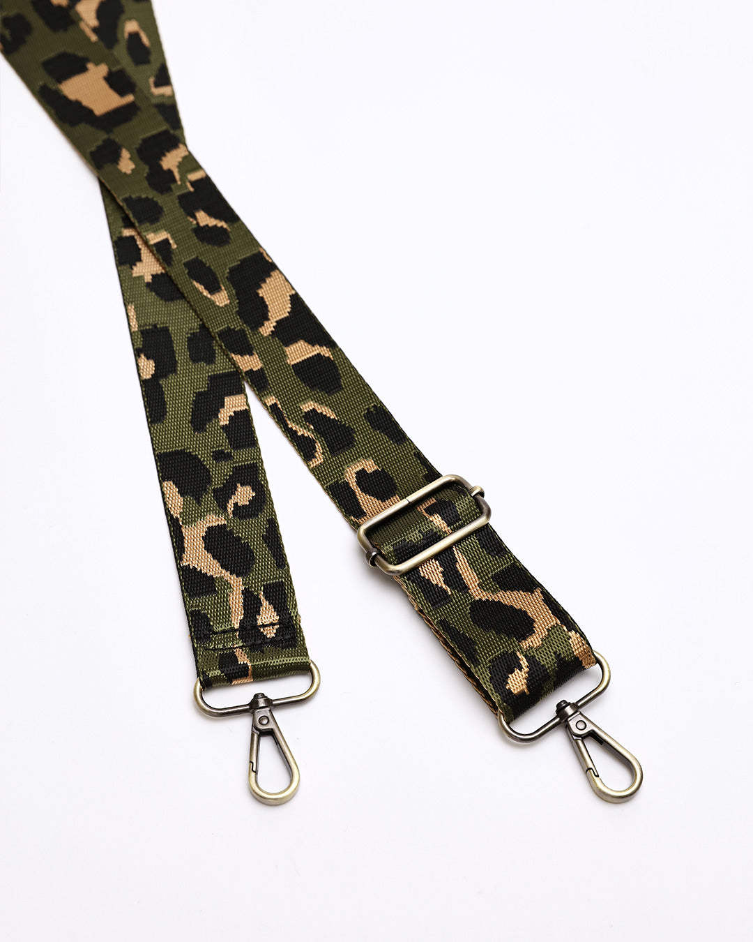 Leopard Webbing Strap - Khaki