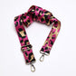 Leopard Webbing Strap - Pink