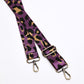 Leopard Webbing Strap - Purple