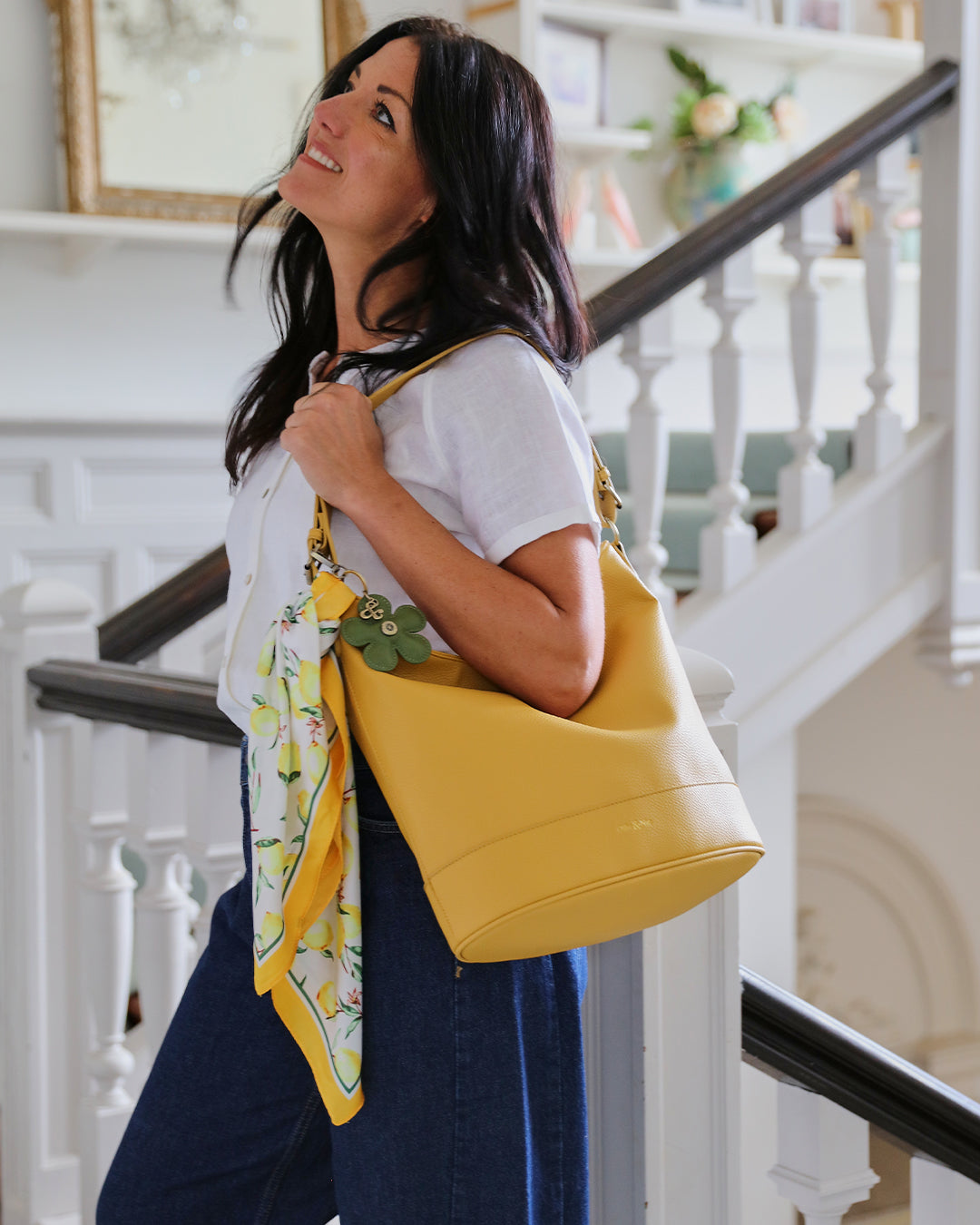 Lola Slouch Bag - Yellow