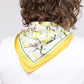 Lulu Square Scarf - Yellow