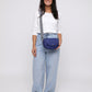 Luna Half Moon Bag -  Blue