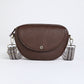 Luna Half Moon Bag -  Chocolate