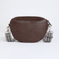 Luna Half Moon Bag -  Chocolate
