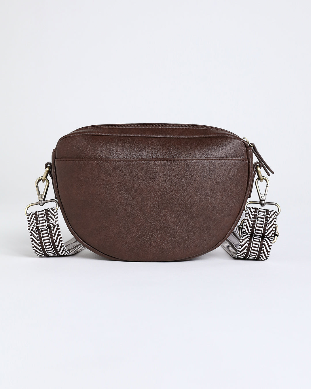 Luna Half Moon Bag -  Chocolate