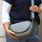 Luna Half Moon Bag -  Dark Grey