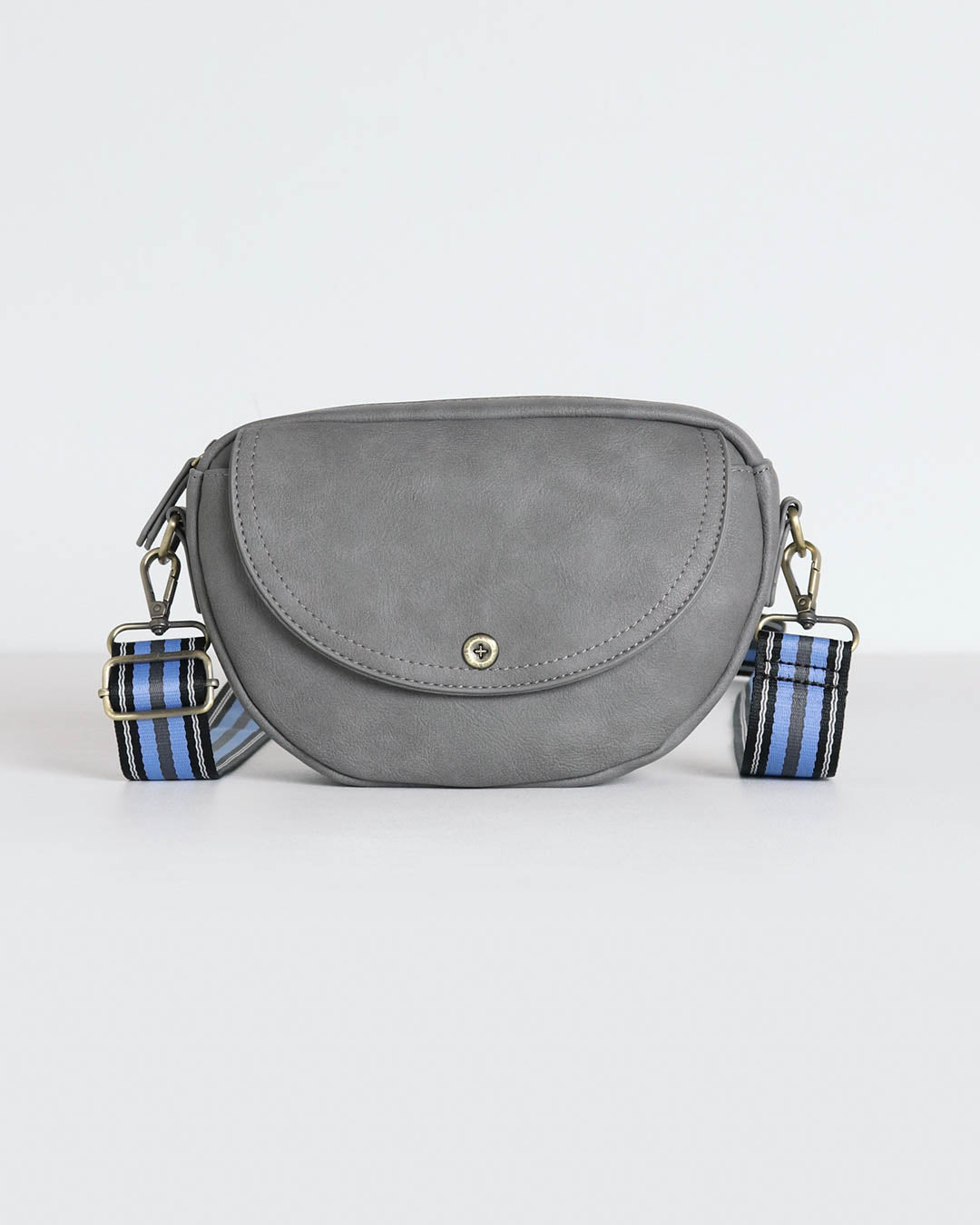 Luna Half Moon Bag -  Dark Grey