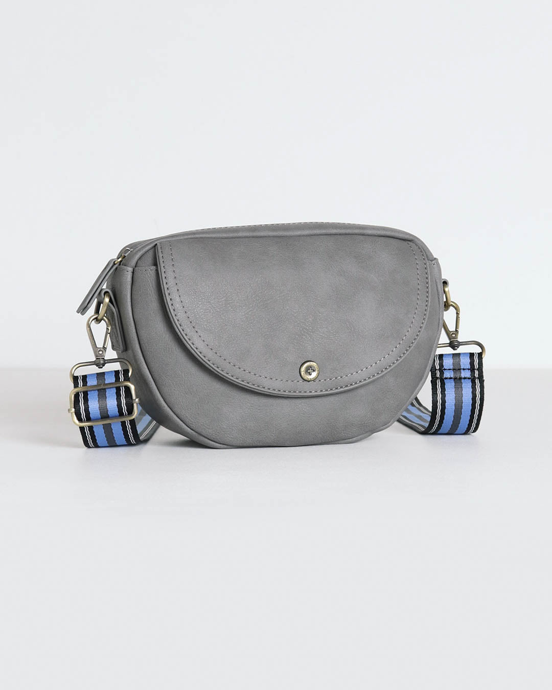 Luna Half Moon Bag -  Dark Grey
