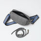 Luna Half Moon Bag -  Dark Grey