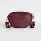 Luna Half Moon Bag -  Plum