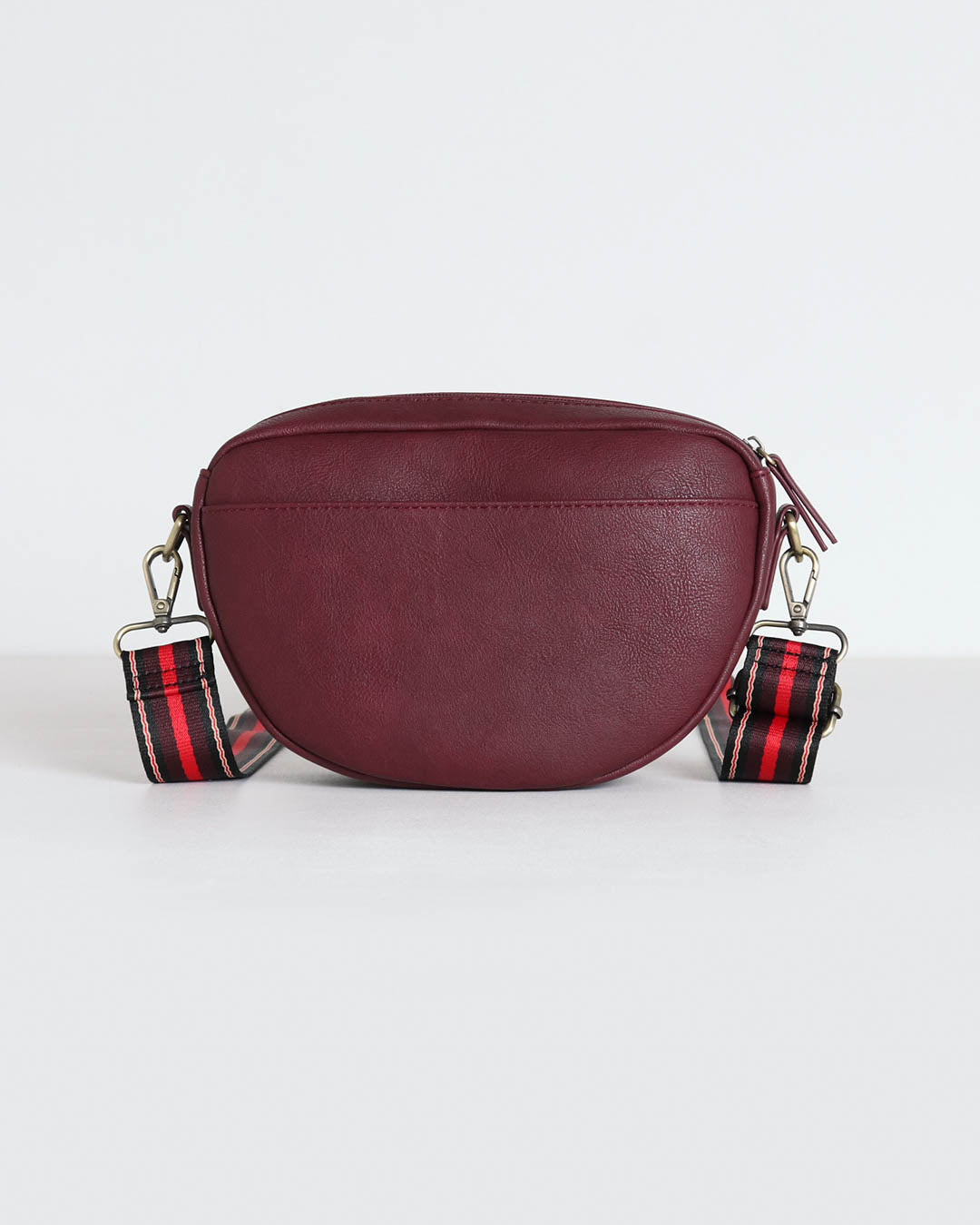 Luna Half Moon Bag -  Plum