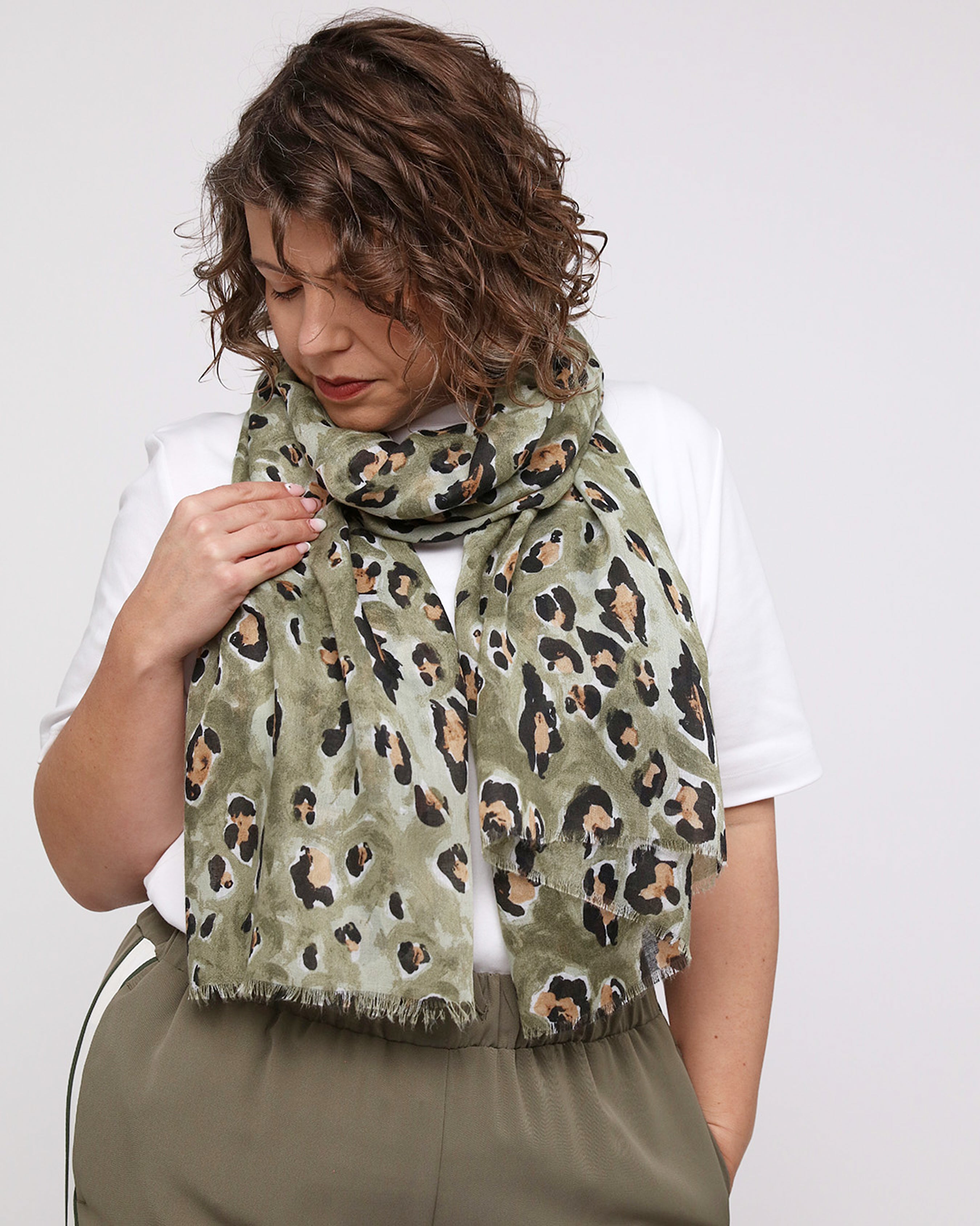 Lyra Scarf - Khaki