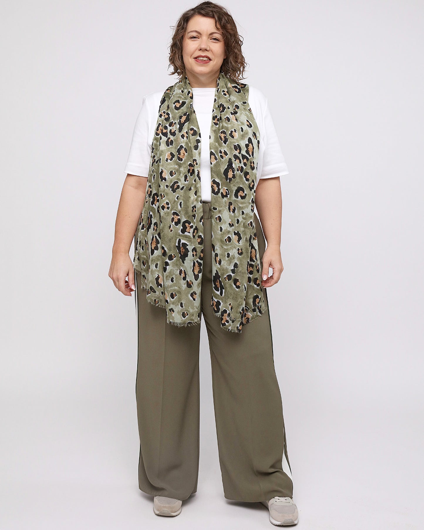 Lyra Scarf - Khaki