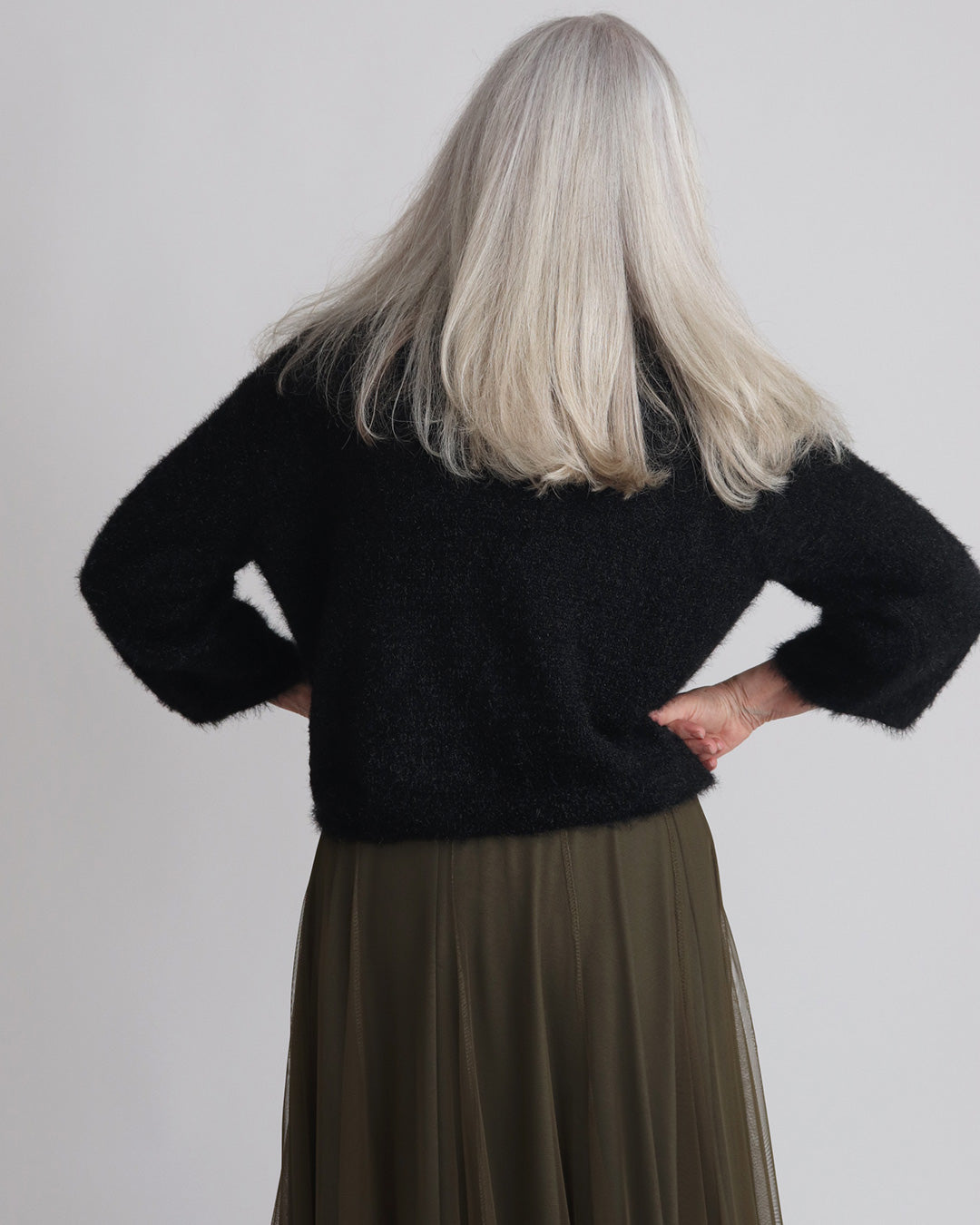 Macy Boxy Jumper Black Ollie Nic