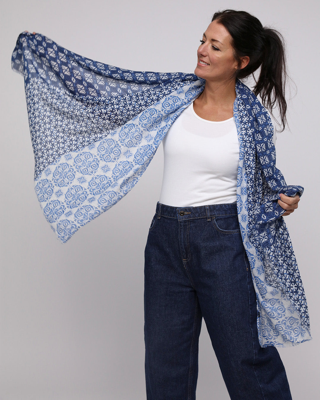 Maisie Scarf - Blue
