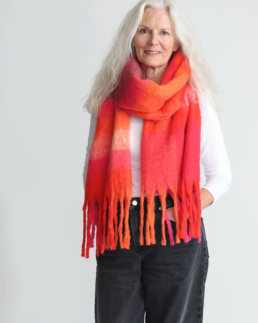 Marisa Scarf - Fuchsia