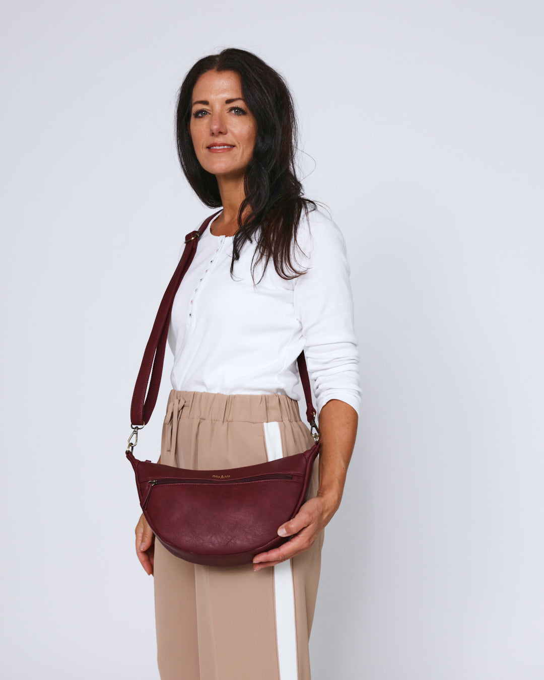 Marnie Scoop Bag - Plum