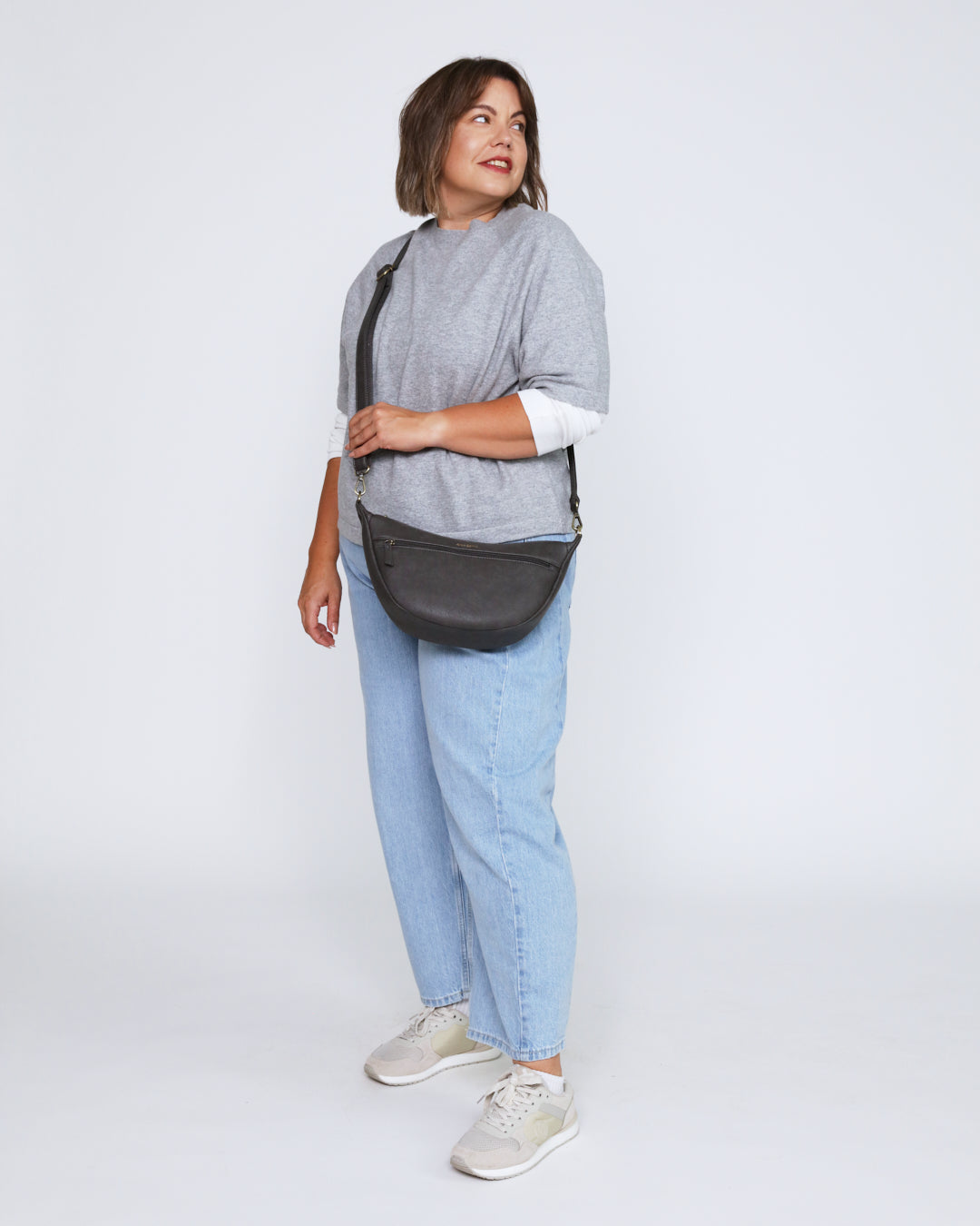 Marnie Scoop Bag - Grey