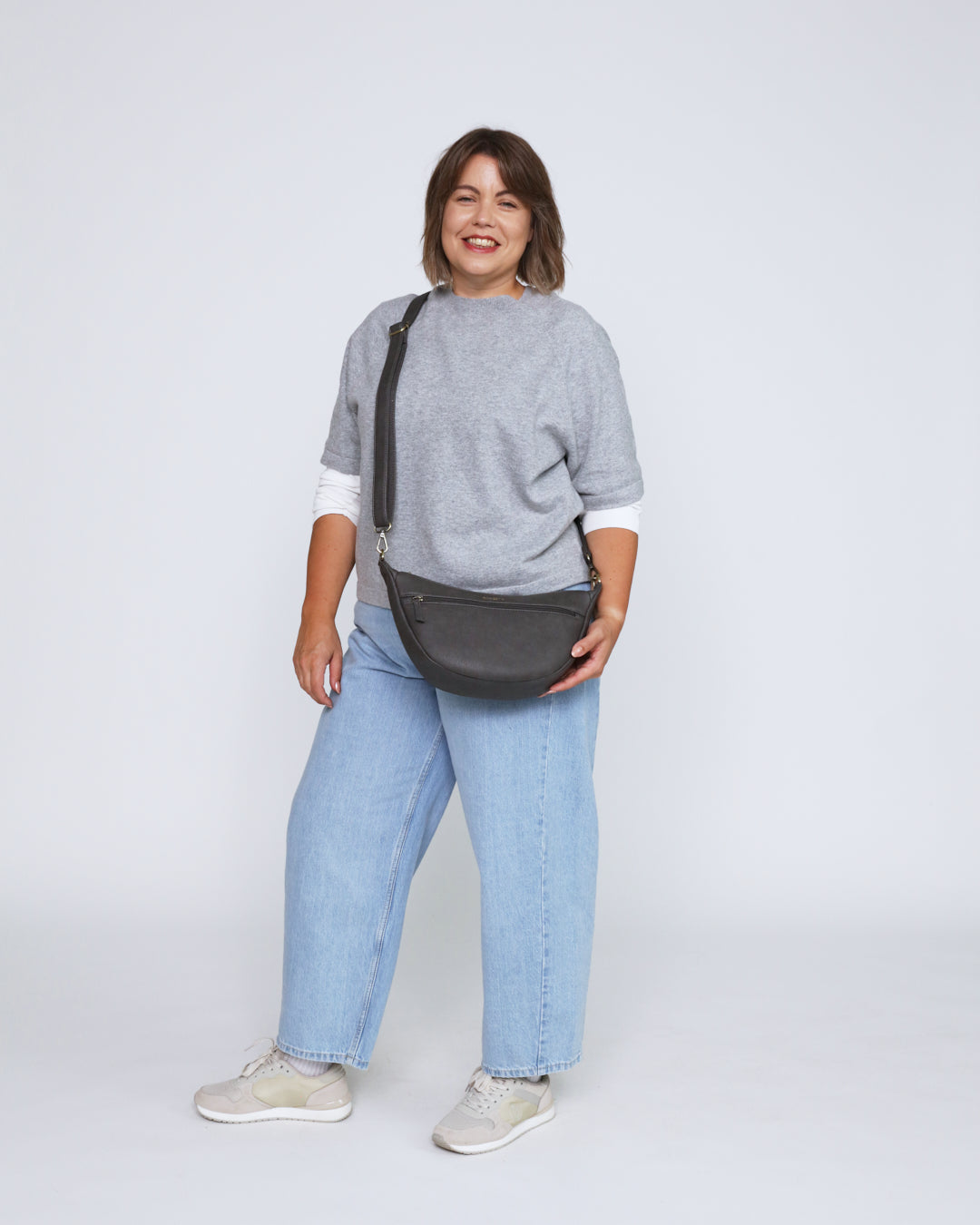 Marnie Scoop Bag - Grey