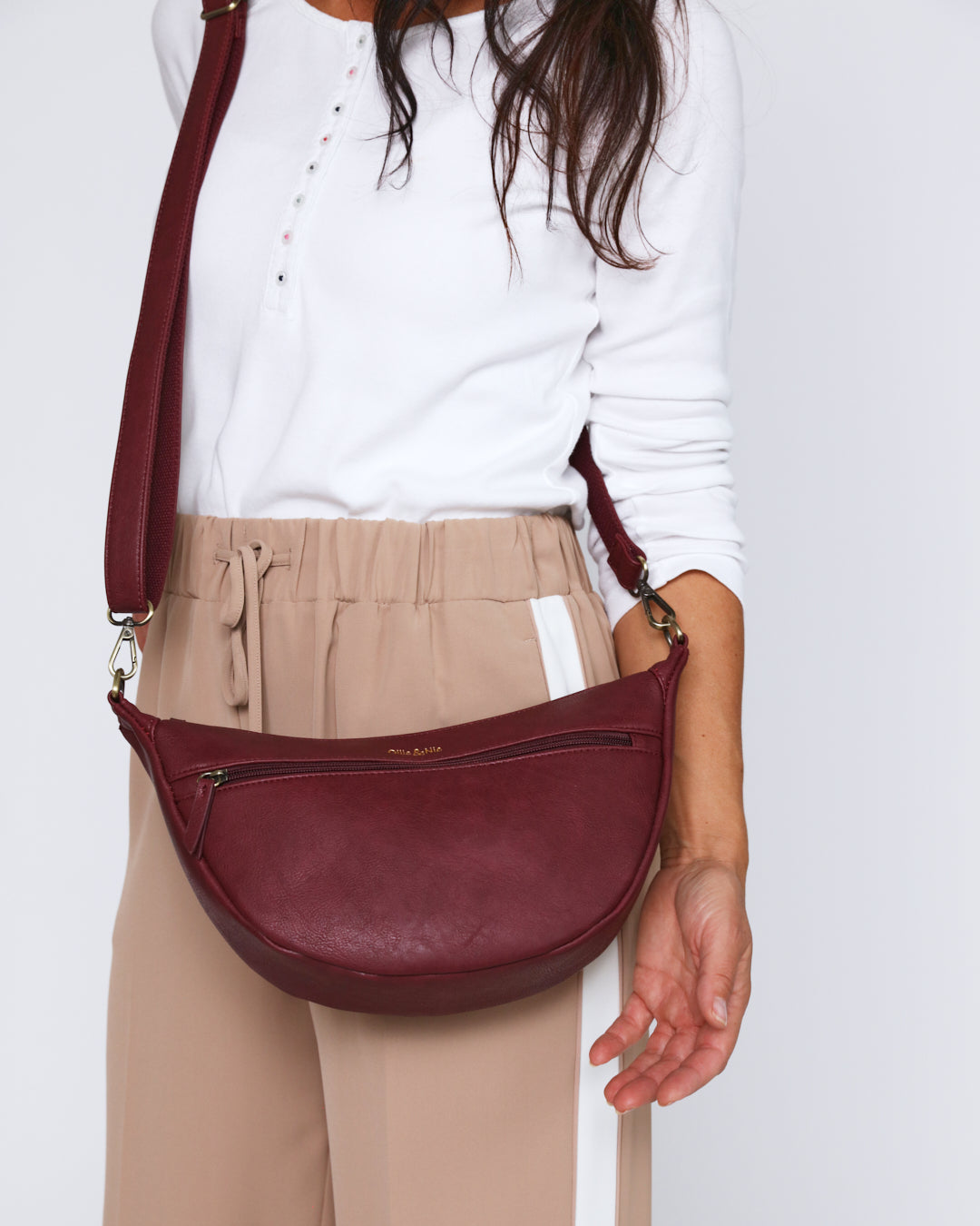 Marnie Scoop Bag - Plum