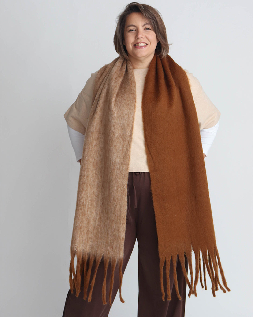 Mia Scarf - Brown