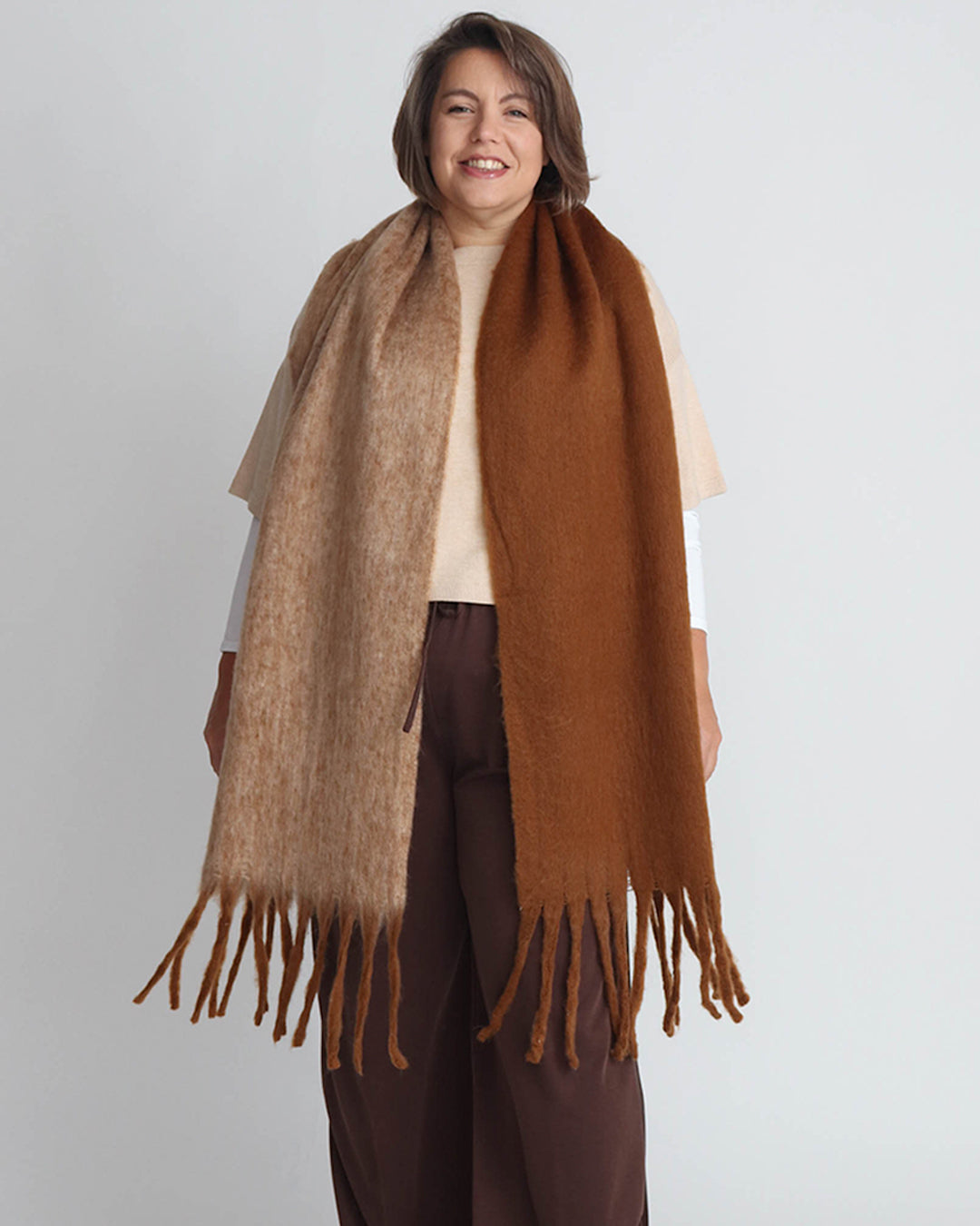 Mia Scarf - Brown
